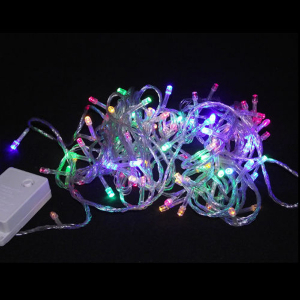 Новогодняя гирлянда на 100 ламп светодиодная,разноцветная
