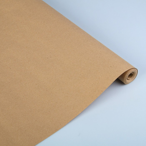 Бумага упаковочная крафт без печати, 70 г/м2, 0,72 х 1 м