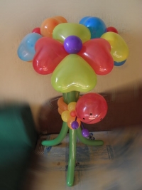 Фигура из шаров "Разноцветный букет"