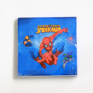 Бумажные салфетки "Человек-паук"