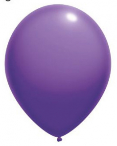 Воздушный шар фиолетовый 12"