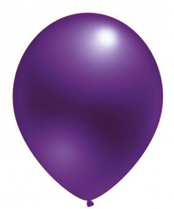 Воздушный шар фиолетовый 12" Металлик