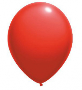 Воздушный шар красный 12"