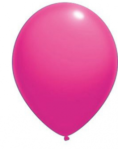 Воздушный шар розовый (фуксия) 12"