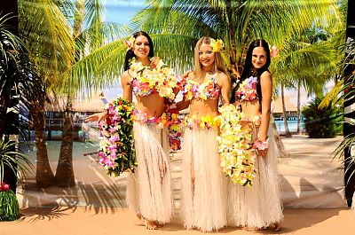 Гавайская вечеринка: костюмы своими руками